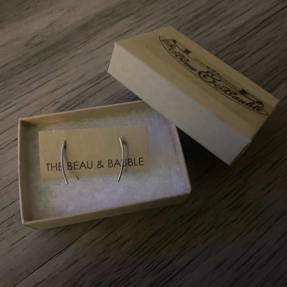 The Beau & Bamble | Silver Earrings